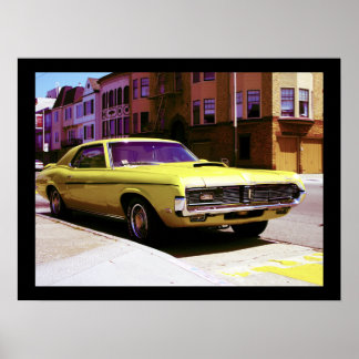 Poster Muscle Car, San Francisco