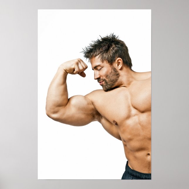 Poster Muscle Man (Devant)