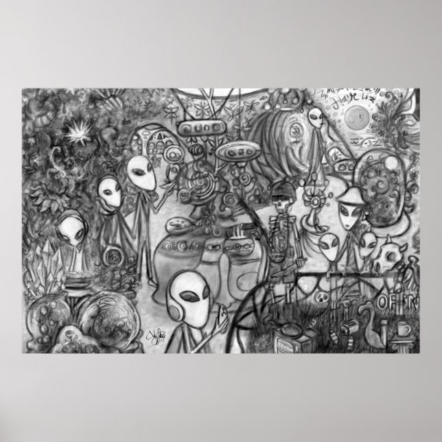 Poster Musée Alien (Devant)