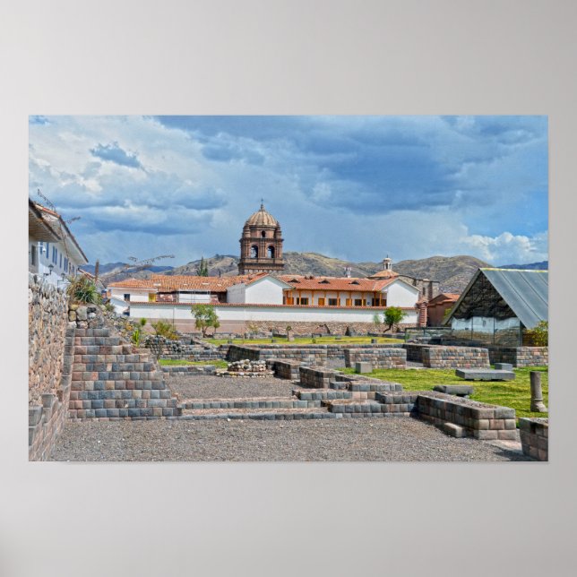 Poster Musée archéologique à Cusco, Pérou (Devant)