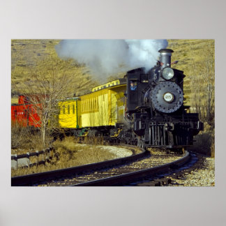 Poster Musée du chemin de fer d'état du Nevada Train #25