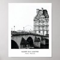 Musée du Louvre Paris | Photographie d'affiche