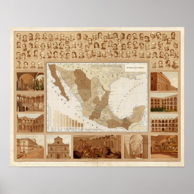Poster Musée du Mexique (Devant)