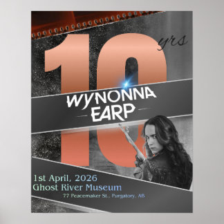 Poster Musée Purgatoire 10 ans d'anniversaire