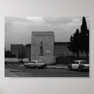 Poster Musée Vintage Iraq de Baghdad