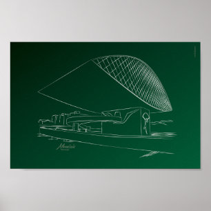 Poster Museu Oscar Niemeyer