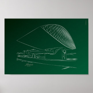 Poster Museu Oscar Niemeyer