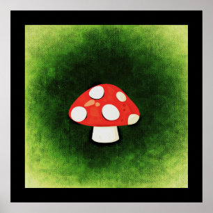 Poster Mushroom de Cute