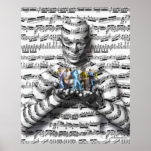 Poster Music Man (Devant)