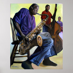 POSTER MUSICIENS DE JAZZ