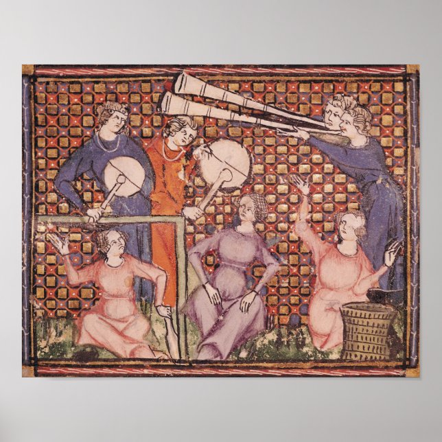 Poster Musiciens, d'Ovide Moralize (Devant)