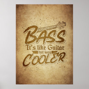 Poster Musique Art C'Est Comme La Guitare