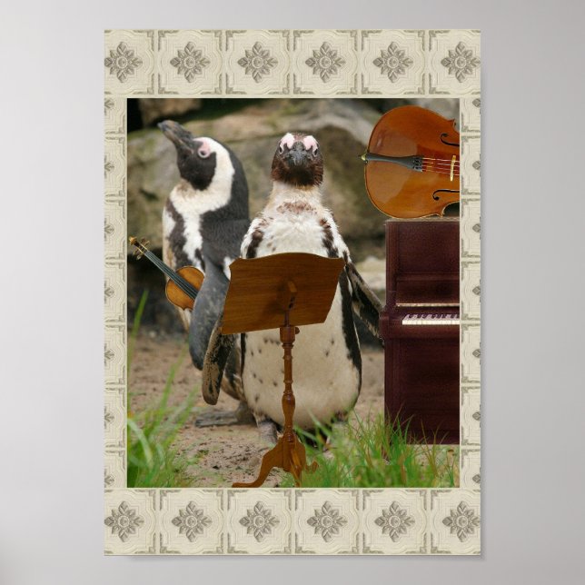 Poster Musique de chambre Penguin (Devant)