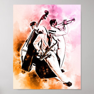 Poster Musique de groupe JAZZ Unique