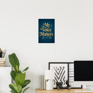 Poster Musique de l'âme : "Ma voix compte"