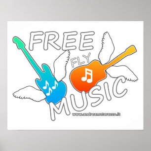 Poster Musique de vol gratuite
