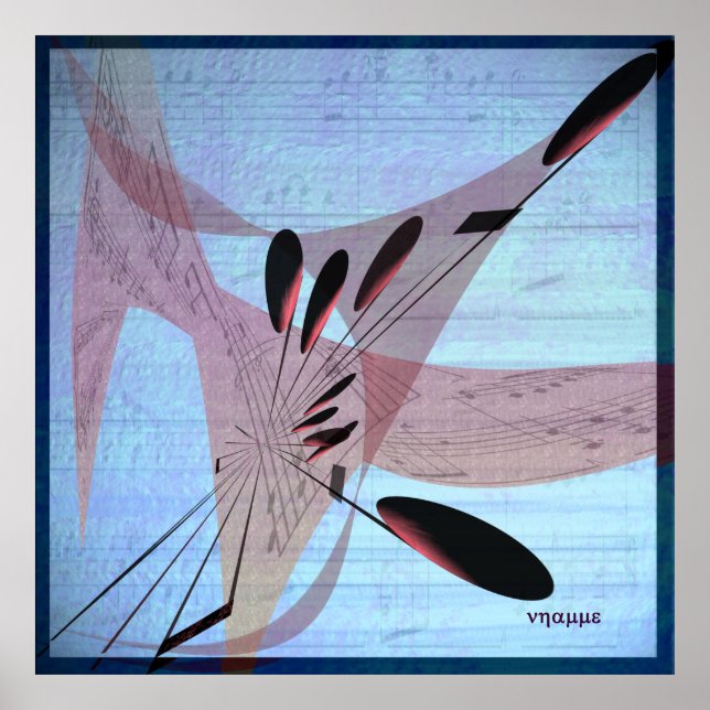 Poster Musique - "Electronic Mash" (Devant)