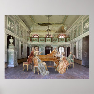 Poster Musique figée