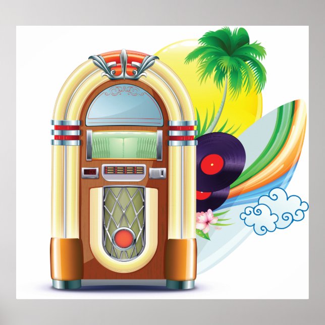 Poster Musique Jukebox (Devant)