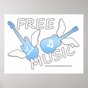 Poster Musique libre