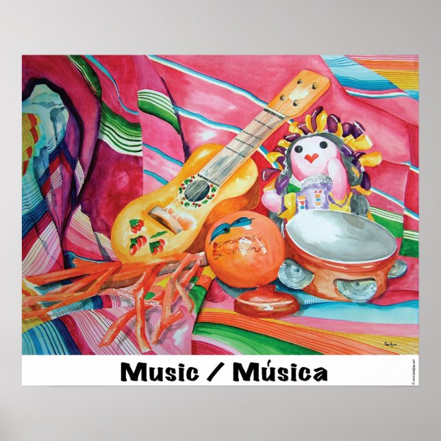 Poster Musique/Música (Devant)