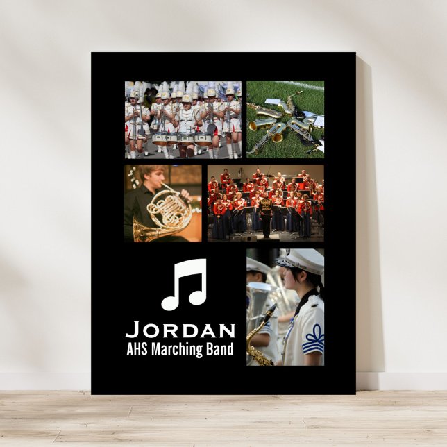 Poster Musique Orchestre Musique Collage Photo (Créateur téléchargé)