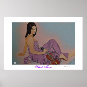 Poster Musique silencieuse