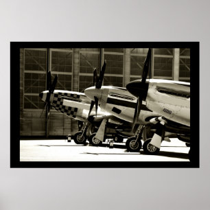 Poster Mustang Row