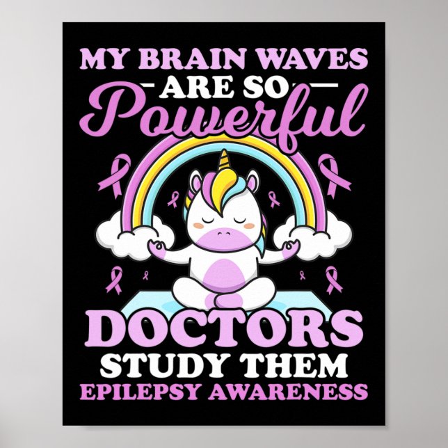 Poster My Brain Waves Are So Powerful Doctors Study Them  (Devant)