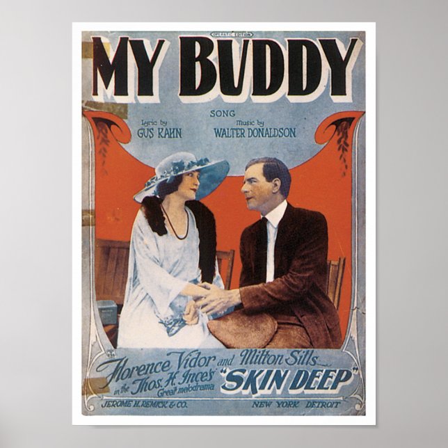 Poster My Buddy (Devant)