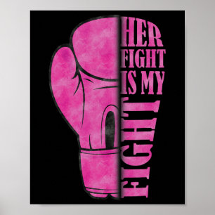 Poster My Fight Breast Cancer Awareness Fami