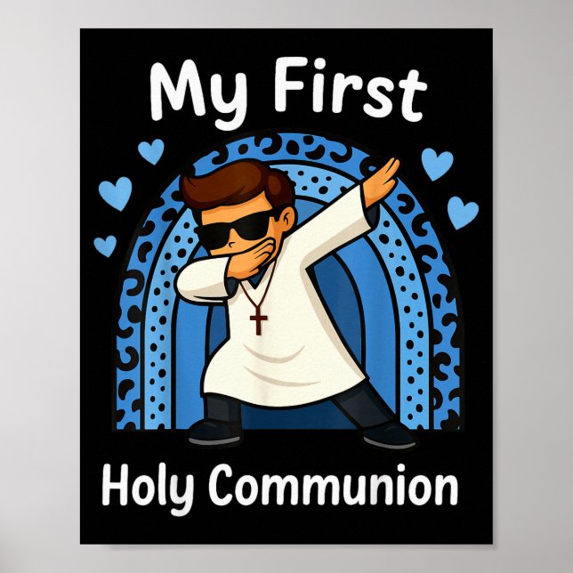 Poster My First Holy Communion  (Devant)