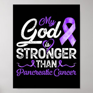 Poster My God Is Stronger Than Pancreatic Breast Cancer A