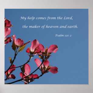 Poster My help comes from the Lord