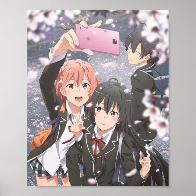Poster My Teenage Romantic Comédie Snafu Climax (Devant)