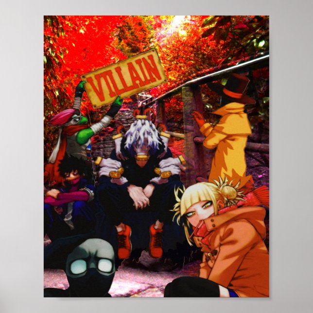 Poster My Villain Academia (Devant)