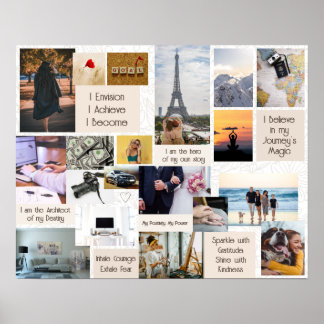 Poster My Vision Board My Dreams