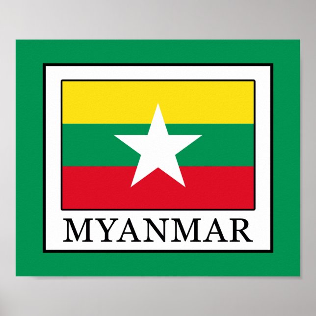 Poster Myanmar (Devant)