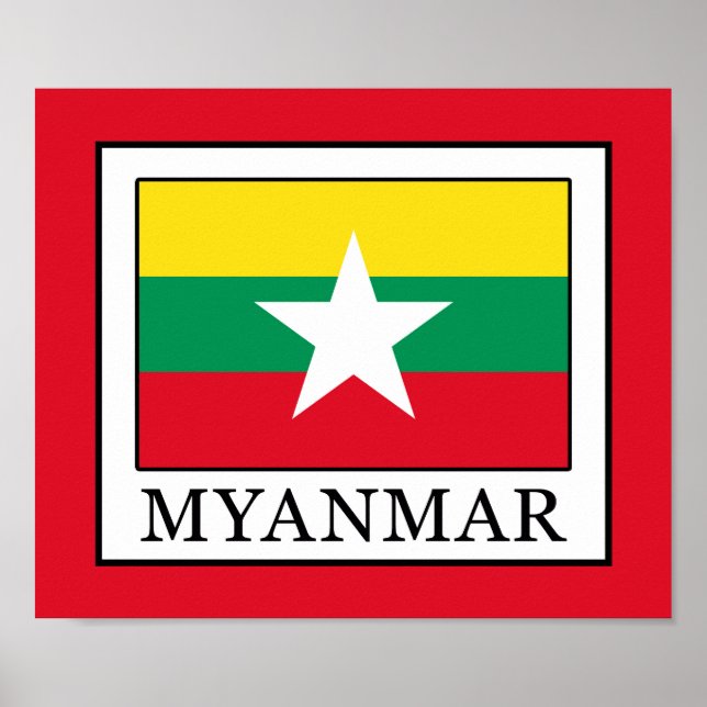 Poster Myanmar (Devant)