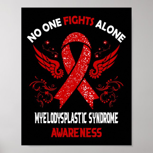 Poster Myélodysplastie Syndrome Mds Sensibilisation (Devant)