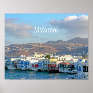 Poster Mykonos Town