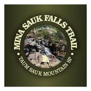 Poster Myna Sauk Falls (rd)