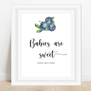 Poster Myrtille - les bébés sont doux