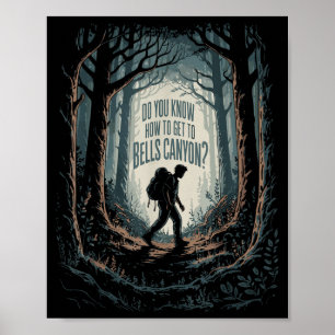 Poster Mystère des bois sombres, savez-vous comment vous 