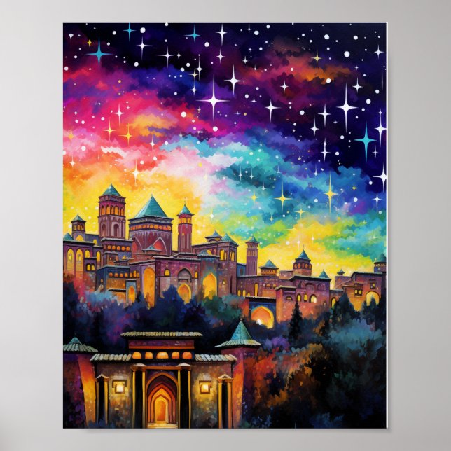 Poster Mystères et beauté de l'Alhambra #3 (Devant)