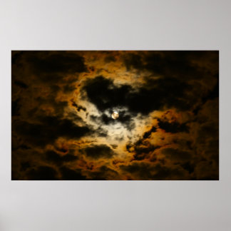 Poster Mysterious Moon
