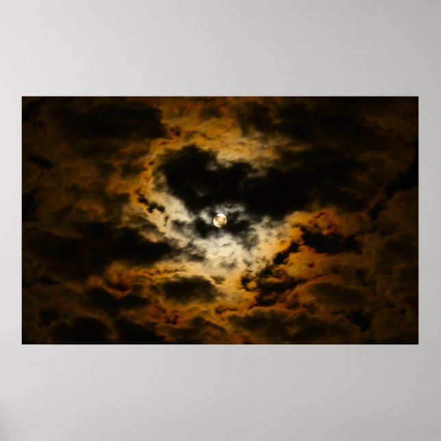 Poster Mysterious Moon (Devant)
