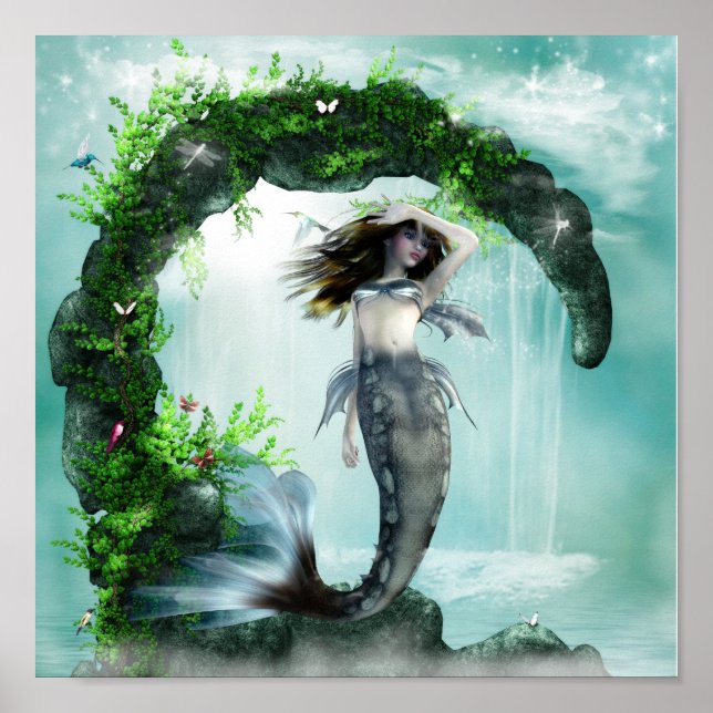 Poster Mystic Mermaid (Devant)