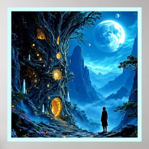 Poster Mystic Tree Home Dreamscape