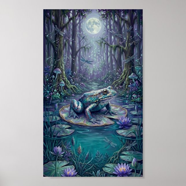 Poster MysticSwampFrog2 (Devant)